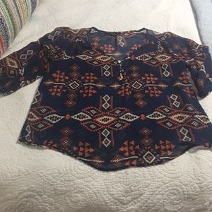 Living Doll sheer top